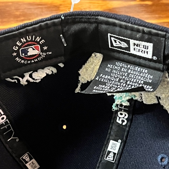 New Era New York Yankees Street Style Flower 59Fifty Fitted Cap Hat Size 7 1/8 - Picture 12 of 14